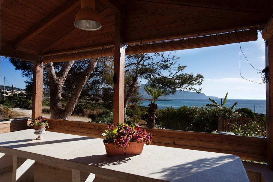 Casa Con Verande Sul Mare A 2 Minuti A Piedi Dalla Spiaggia Custonaci Εξωτερικό φωτογραφία